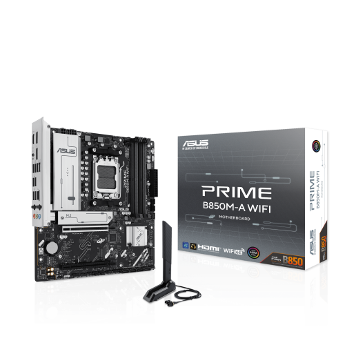 ASUS PRIME B850M-A WIFI AMD B850 Zócalo AM5 micro ATX - Imagen 2
