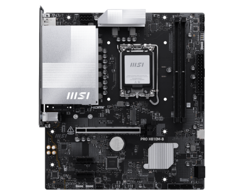MSI PRO H810M-B placa base Intel H810 LGA 1851 (Socket V1) micro ATX - Imagen 2