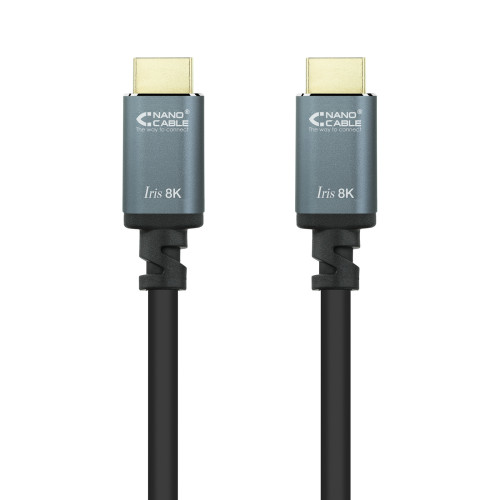 Nanocable Cable HDMI 2.1 IRIS 8K A/M-A/M, Negro, 5 Metros - Imagen 3