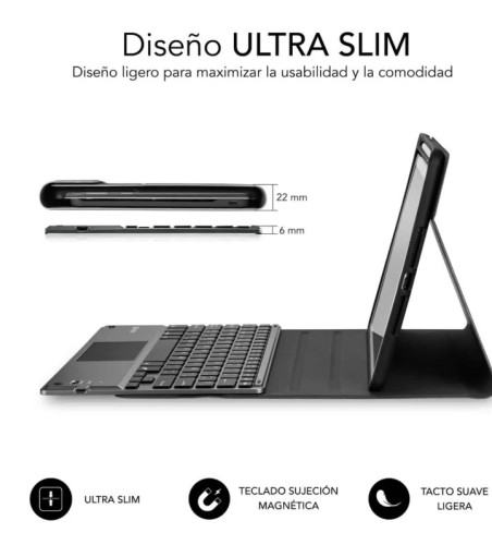 SUBBLIM KEYTAB PROBT TOUCHPAD IPAD 10,9/11 10A/11A BLACK