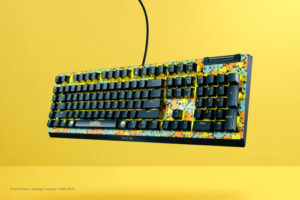 TECLADO RAZER BLACKWIDOW V4 X GREEN SWITCH POKEMON KANTO STARTERS (US LAYOUT) (RZ03-04704200-R3M1)