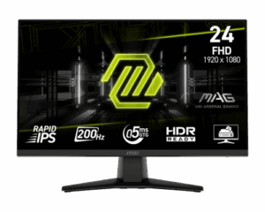 MSI MAG 242F pantalla para PC 60,5 cm (23.8") 1920 x 1080 Pixeles Full HD LCD Negro