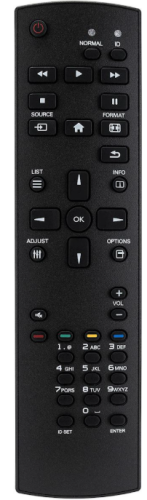 iiyama RC REMOTEV09 mando a distancia Monitor Botones