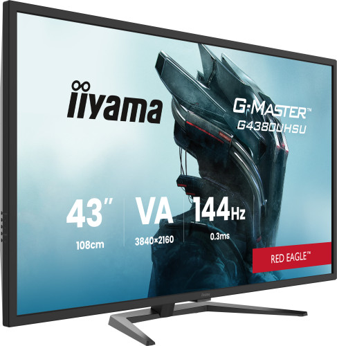 MONITOR IIYAMA, 42,5 PULGADAS G-MASTER G4380UHSU-B1 PANTALLA PARA PC 108 CM 3840 x 2160 PIXELES 4K ULTRA HD LED NEGRO - Imagen 2