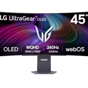LG 45GX90SA-B pantalla para PC 114,3 cm (45") 3440 x 1440 Pixeles Wide Quad HD OLED Negro