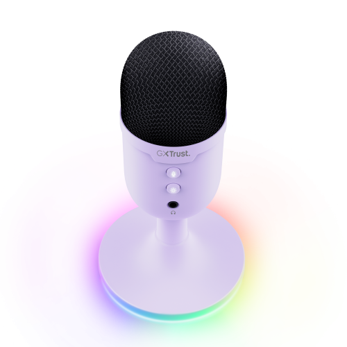Trust GXT 234P Yunix Púrpura Micrófono de superficie para mesa - Imagen 5