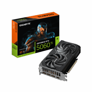 GIGABYTE GeForce RTX 5060 Ti WINDFORCE MAX OC 8G Tarjeta Gráfica – 8 GB GDDR7, 128 bits, PCI-E 5.0, 2587 MHz Frecuencia del núcleo, 3 x DisplayPort, 1 x HDMI, NVIDIA DLSS 4, GV-N506TWF2MAX OC-8GD
