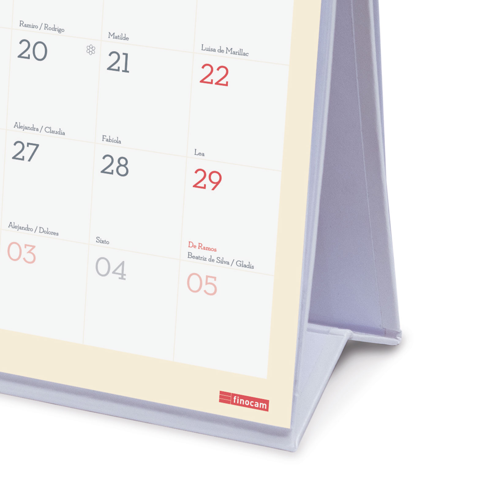 CALENDARIO 2026 SOBREMESA TRENDY DESIGN ESCRIBIR 190X190MM FINOCAM 787060126 - Imagen 5