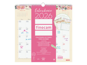 CALENDARIO 2026 PARED TRENDY DESIGN ESCRIBIR 300x300MM FINOCAM 787530126