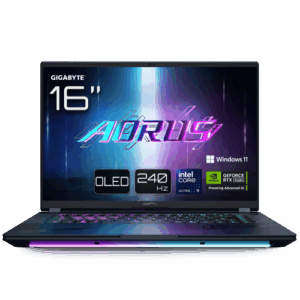 GIGABYTE AORUS MASTER 16 BYHC5PTE64SP ordenador portatil Intel Core Ultra 9 275HX Portátil 40,6 cm (16") WQXGA 32 GB DDR5-SDRAM 1 TB SSD NVIDIA GeForce RTX 5080 Wi-Fi 7 (802.11be) Windows 11 Pro Negro