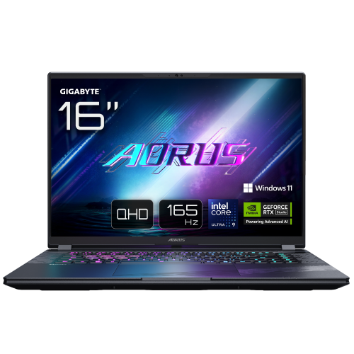 GIGABYTE PORTATIL AORUS ELITE 16 BWHC3PTC64SH,IULTRA 9 275HX,32GB DDR5,SSD 1TB,16” QHD+ 165HZ,RTX5070/8GB,W11 HOME (BLACK) - Imagen 3