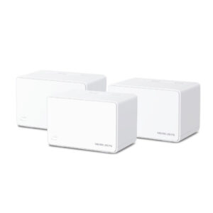 Mercusys Halo H80X (3-pack) Doble banda (2,4 GHz / 5 GHz) Wi-Fi 6 (802.11ax) Blanco Interno