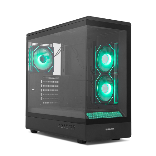 NOX Hummer NXHUMMERSIGNALBK carcasa de ordenador Midi Tower Negro - Imagen 8