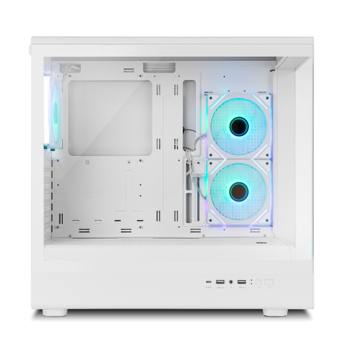 NOX CAJA HUMMER SIGNAL | SEMITORRE FRAMELESS ARGB BLANCO - Imagen 7