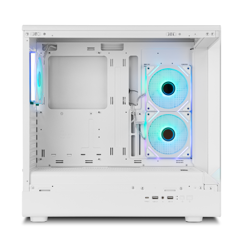 NOX CAJA HUMMER SIGNAL | SEMITORRE FRAMELESS ARGB BLANCO - Imagen 8