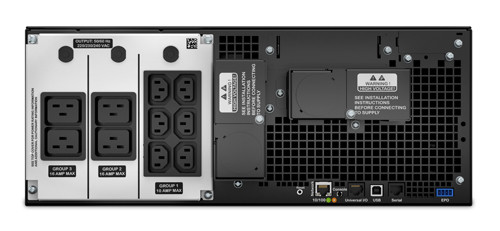 APC Smart-UPS On-Line sistema de alimentación ininterrumpida (UPS) Doble conversión (en línea) 6 kVA 6000 W 10 salidas AC - Imagen 5