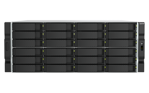 QNAP TS-h2477AXU-RP Servidor de almacenamiento Bastidor (4U) AMD Ryzen™ 7 7745 32 GB DDR5 0 TB QNAP QTS Negro, Gris - Imagen 3