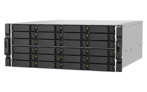 QNAP TS-h2477AXU-RP Servidor de almacenamiento Bastidor (4U) AMD Ryzen™ 7 7745 32 GB DDR5 0 TB QNAP QTS Negro, Gris - Imagen 4