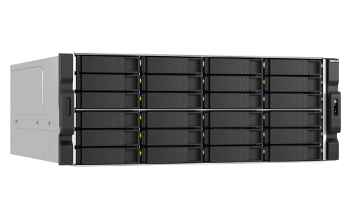 QNAP TS-h2477AXU-RP Servidor de almacenamiento Bastidor (4U) AMD Ryzen™ 7 7745 32 GB DDR5 0 TB QNAP QTS Negro, Gris - Imagen 5