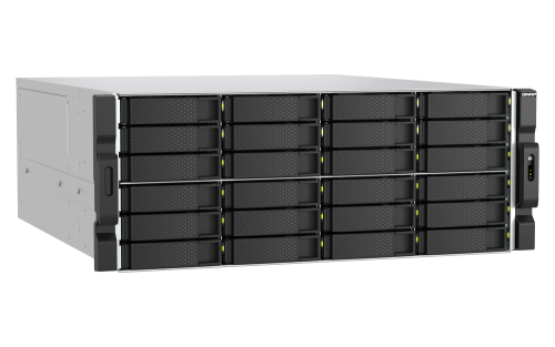 QNAP TS-h2477AXU-RP Servidor de almacenamiento Bastidor (4U) AMD Ryzen™ 7 7745 32 GB DDR5 0 TB QNAP QTS Negro, Gris - Imagen 6