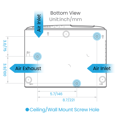 BenQ TK710 Proyector de alcance estándar 3200 lúmenes ANSI DLP UHD 4K (3840x2160) 3D Negro, Blanco - Imagen 9