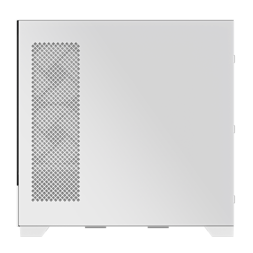 GIGABYTE C201 PANORAMIC ICE Caja para PC – Torre media, m-ATX, compatible con radiador de 360 mm, 3 ventiladores preinstalados, USB 3.0, compatible con RGB Fusion - Imagen 8