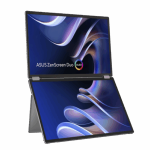 ASUS ZenScreen Duo OLED MQ149CD pantalla para PC 35,6 cm (14") 1920 x 1200 Pixeles WUXGA Plata