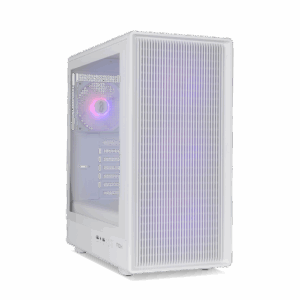 NOX Infinity IOTA Midi Tower Blanco