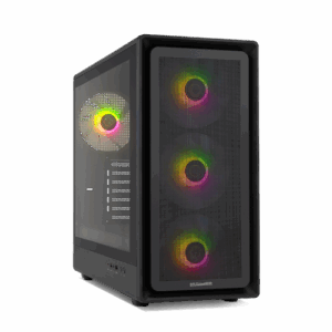 NOX Hummer Aero Midi Tower Negro