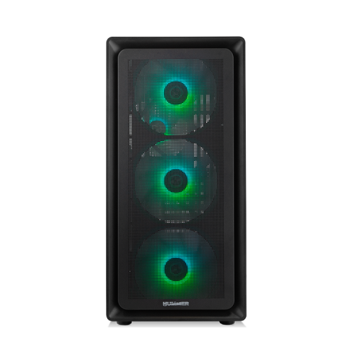 NOX Hummer Aero Midi Tower Negro - Imagen 4