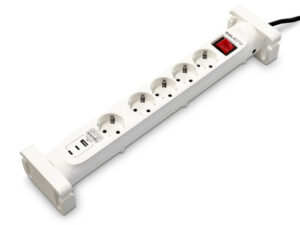 Salicru SPS SAFE 5S+ Blanco 5 salidas AC 230 V 1,4 m