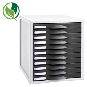 MÓDULO ARCHISYSTEM DE 11 CAJONES 356X316X362 MM GRAFITO