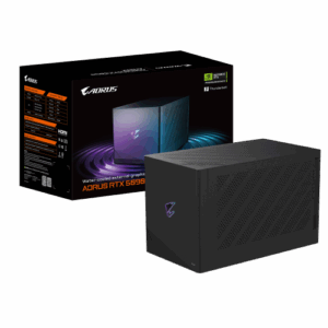 GIGABYTE AORUS RTX 5090 AI BOX Tarjeta Gráfica – 32 GB GDDR7, 512 bits, PCI-E 5.0, frecuencia de núcleo 2407 MHz, 3 x DP 2.1, 1 x HDMI 2.1, GV-N5090IXEB-32GD 1.0