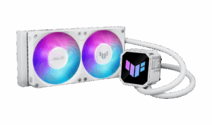 ASUS TUF GAMING LC III 240 ARGB WHT Procesador Sistema de refrigeración líquida todo en uno 12 cm Blanco