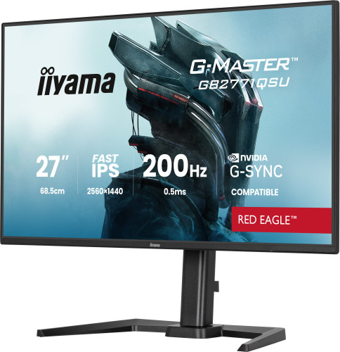 iiyama GB2771QSU-B1 pantalla para PC 68,6 cm (27") 2560 x 1440 Pixeles Wide Quad HD Negro - Imagen 4