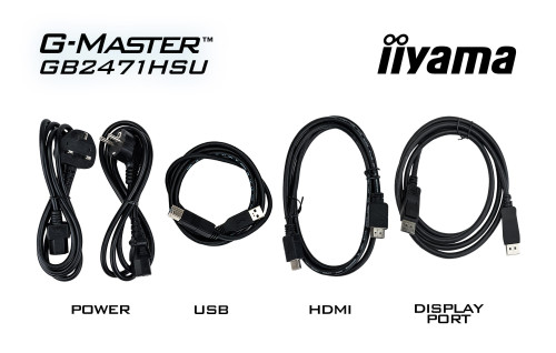 iiyama GB2471HSU-B1 pantalla para PC 60,5 cm (23.8") 1920 x 1080 Pixeles Negro - Imagen 13