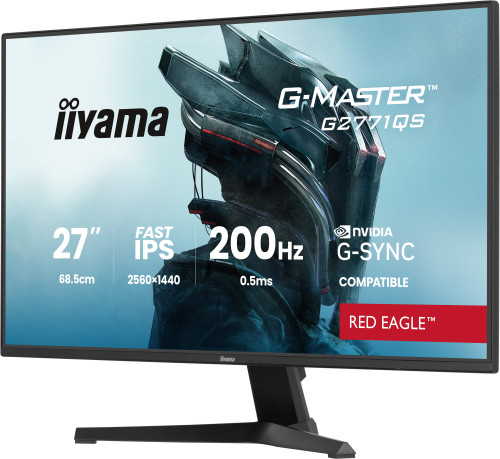 iiyama G2771QS-B1 pantalla para PC 68,6 cm (27") 2560 x 1440 Pixeles Wide Quad HD Negro - Imagen 3