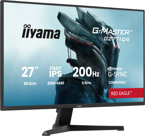 iiyama G2771QS-B1 pantalla para PC 68,6 cm (27") 2560 x 1440 Pixeles Wide Quad HD Negro - Imagen 4