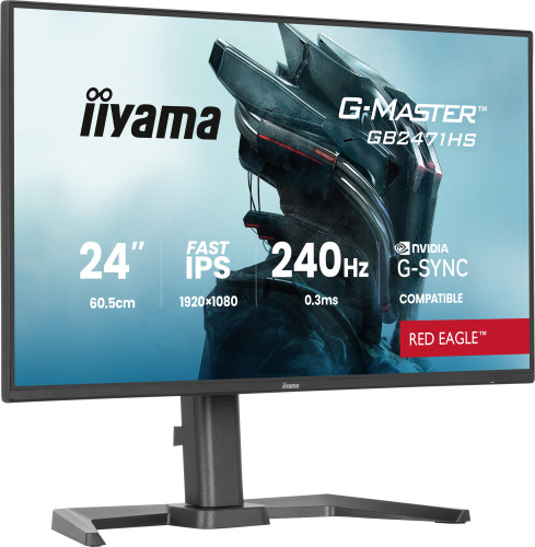 iiyama GB2471HS-B1 pantalla para PC 60,5 cm (23.8") 1920 x 1080 Pixeles Negro - Imagen 5
