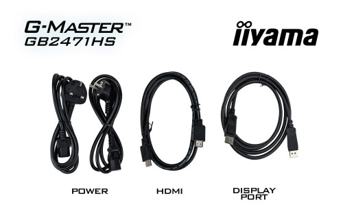 iiyama GB2471HS-B1 pantalla para PC 60,5 cm (23.8") 1920 x 1080 Pixeles Negro - Imagen 13