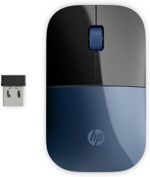 HP Ratón inalámbrico azul Z3700