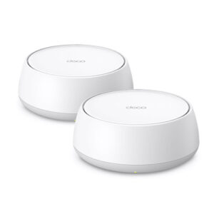 TP-Link DECO BE25(2-PACK) sistema Wi-Fi Mesh (Wi-Fi en malla) Doble banda (2,4 GHz / 5 GHz) Wi-Fi 7 (802.11be) Blanco Interno