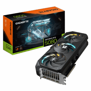 GIGABYTE GeForce RTX 5080 GAMING 16G Tarjeta Gráfica - 16GB GDDR7, 256 bits, PCI-E 5.0, 2617MHz Core Clock, 3 x DisplayPort, 1 x HDMI, NVIDIA DLSS 4, GV-N5080GAMING-16GD