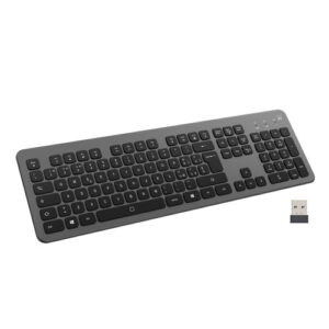 EWENT TECLADO SLIM MULTICONEXION BT Y WIFI, RETROILUMINADO