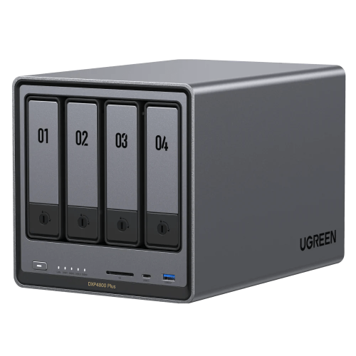 Ugreen NASync DXP4800 Plus NAS Escritorio Intel® Pentium® Gold 8505 8 GB DDR5 0 TB UGOS PRO