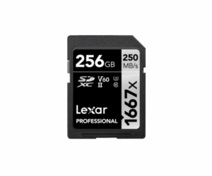 Lexar SDXC, 256 GB UHS-II Clase 10