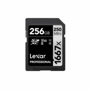 Lexar SDXC, 256 GB UHS-II Clase 10