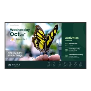 BENQAV DIGITAL SIGNAGE ST6504 (9H.S46TB.RE2) 65", 18/7 ANDROID 14.0, 4GB 32GB, 350 NITS, 3840 X 2160, REMOTE CONTROLLER, NO OPS SLOT, 3 YRS ON SITE EXCHANGE