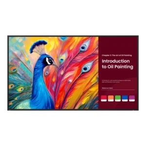 BENQAV DIGITAL SIGNAGE SH7504 (9H.S3VTB.DE2) 55", 18/7 ANDROID 14.0, 8GB 64GB, 800 NITS, 3840 X 2160, REMOTE CONTROLLER, NO OPS SLOT, 3 YRS ON SITE EXCHANGE