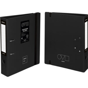 ARCHIVADOR A4 65MM EN POLYFOAM UNEQUAL MINIMAL NEGRO GRAFOPLAS 17262810